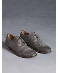John Varvatos | Gray Sid Casual Derby for Men | Lyst