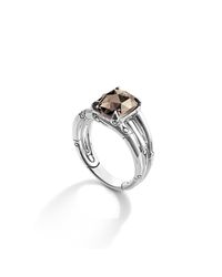 John Hardy | Metallic Octagon Ring | Lyst
