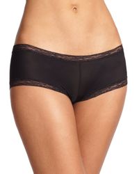 Natori Foundations | Black Bliss Smooth Girl Short | Lyst