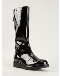 emporio armani boots womens