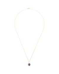 Pamela Love | Blue 'reversible Moon Phase' Sapphire 18k Yellow Gold Pendant | Lyst