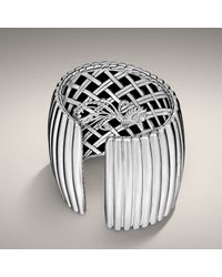John Hardy | Metallic Extra-Wide Kick Cuff | Lyst