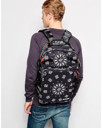 black bandana backpack