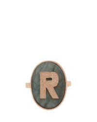 Carolina Bucci | Metallic 'r' Initial Ring | Lyst