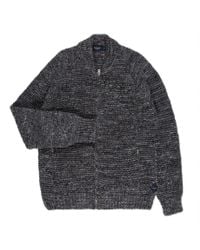 Paul Smith | Gray Men's Grey Mélange Wool-alpaca Zip-through Cardigan for Men | Lyst