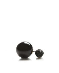 OTTE New York | Black Large Stud | Lyst