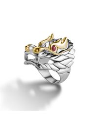 John Hardy | Metallic Dragon Ring | Lyst