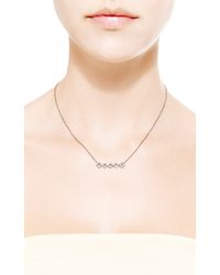 Dana Rebecca | Black Lisa Michelle Horizontal Necklace | Lyst