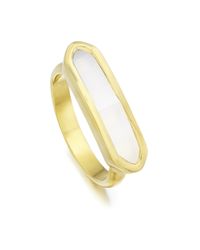 Monica Vinader | Metallic Baja Ring | Lyst