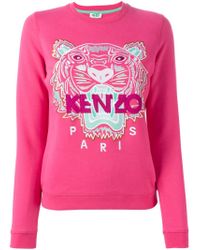 pink kenzo sweatshirt