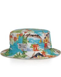 bucket hat reversible ralph lauren polo lyst