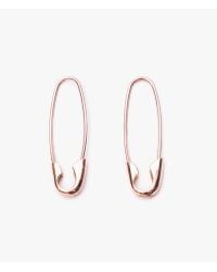 Loren Stewart | Metallic Safety Pin Studs | Lyst