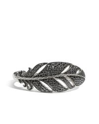 John Hardy | Black Classic Chain Large Kick Cuff | Lyst