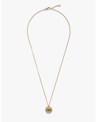 A.P.C. | Metallic Clint Necklace In Gold | Lyst