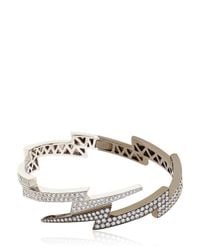 Anita Ko | Black Over Spike Bracelet | Lyst