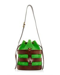 Trademark | Green Leather Sorrento Bucket | Lyst