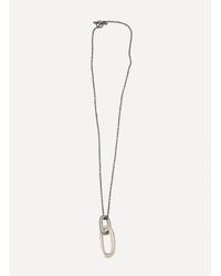 Parts Of 4 | Gray Mother Of Pearl Link Charm Necklace for Men | Lyst
