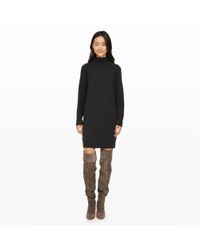 Club Monaco | Gray Raychel Turtleneck Dress | Lyst