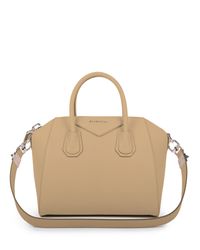 Givenchy | Natural Antigona Small Leather Satchel | Lyst