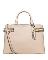 Michael Kors | White Bette Large Satchel Bag | Lyst