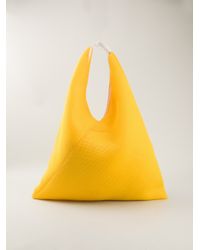 MM6 by Maison Martin Margiela Mm6 Tote Bag in Yellow & Orange 
