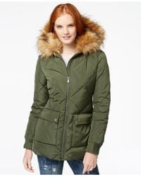 tommy hilfiger green women's coat