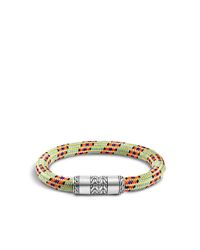 John Hardy | Green Classic Chain Station Bracelet for Men | Lyst