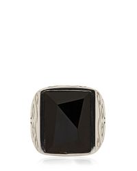 Marco Ta Moko | Black Onyx Ring for Men | Lyst