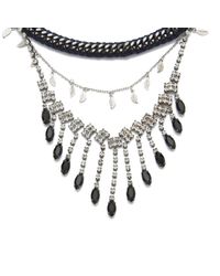 Venessa Arizaga Black Women's Let It Rain Necklace