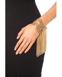 Chloé | Metallic Delfine Fringe Bracelet | Lyst