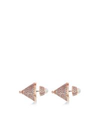 Eddie Borgo | Pink Pearl & Pave Cone Earring | Lyst