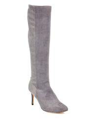 Cole Haan | Gray Barnard Suede Knee-high Boots | Lyst