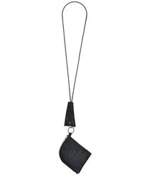 Rick Owens | Black Leather Wallet & Necklace | Lyst