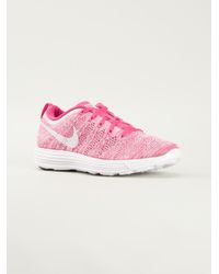 nike flyknit trainer womens purple