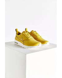 Nike Air Max Thea Premium Sneaker in Mustard (Yellow) - Lyst