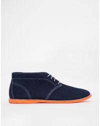 timberland chukka blue