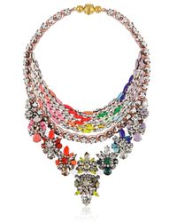 Shourouk | Multicolor River Chalk Necklace | Lyst
