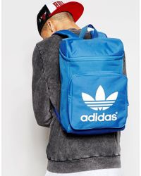 adidas Originals Classic Backpack in Blue for Men - Lyst