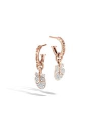 John Hardy | Metallic Classic Chain Small Hoop Earrings | Lyst