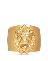 Ela Stone | Metallic 'lion' Metal Appliqué Cuff | Lyst