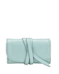 Gigi New York | Blue With Love From Kat Leather Jewelry Roll | Lyst