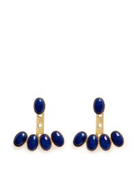 Ela Stone | Blue 'jenny' Stone Fan Earrings | Lyst