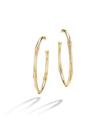 John Hardy | Metallic Large Hoop Earring | Lyst
