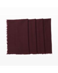 Club Monaco | Purple Washed Wool Scarf for Men | Lyst