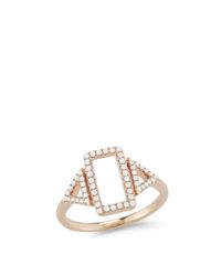 Dana Rebecca | Pink Aria Cocktail Ring | Lyst
