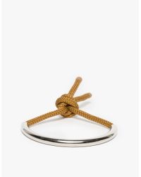 Maslo Jewelry | Metallic Silver Age Bracelet | Lyst
