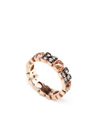 Sylva & Cie | Metallic Multi Cut Diamond Ring | Lyst
