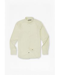 French Connection | Yellow Oxford Lightweight Shirt for Men | Lyst
