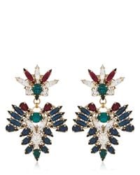 Anton Heunis | Metallic Bollywood Princess Collection Earrings | Lyst
