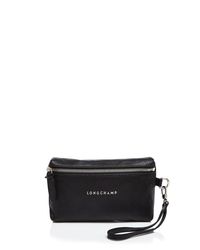 Longchamp | Black Quadri Wristlet | Lyst
